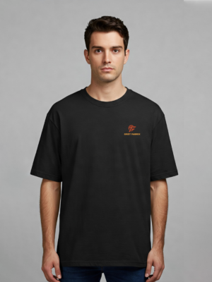 Men’s Over Sized Wolf Printed T-shirt